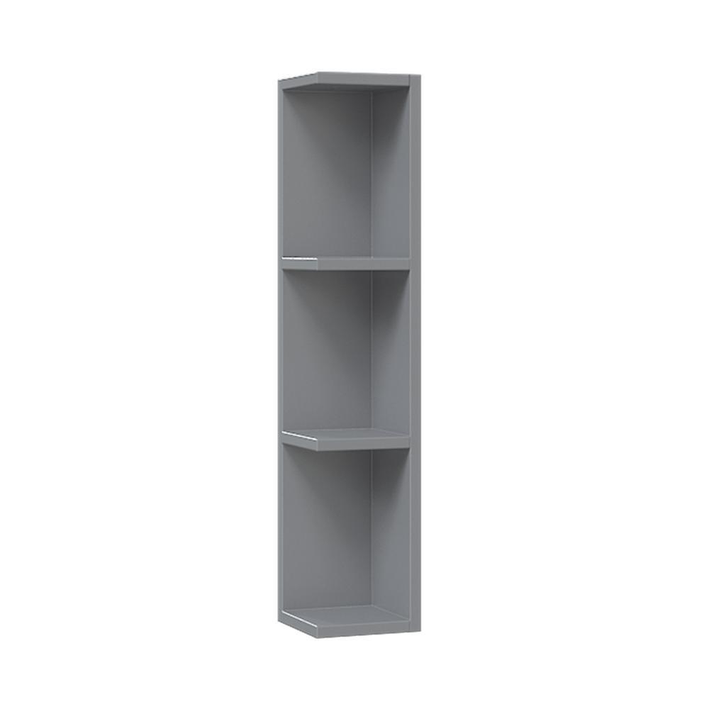 Hawthorne 6 in. W Open Shelf in Twilight Gray - Super Arbor