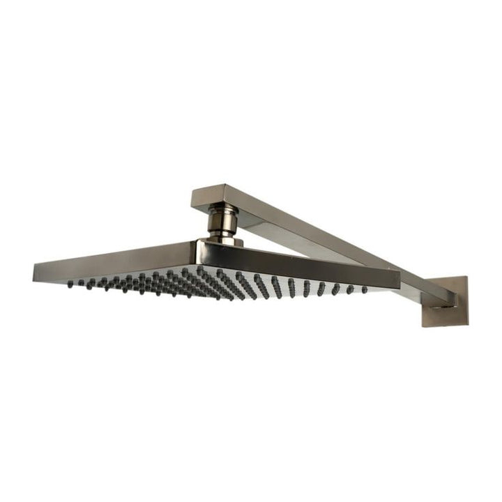 1-Spray Dual Showerhead and Handheld Showerhead with Body Sprays in Brushed Nickel
