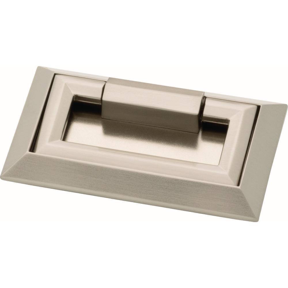 External Campaign 3 in. (76mm) Center-to-Center Brushed Brass Drawer Pull - Super Arbor