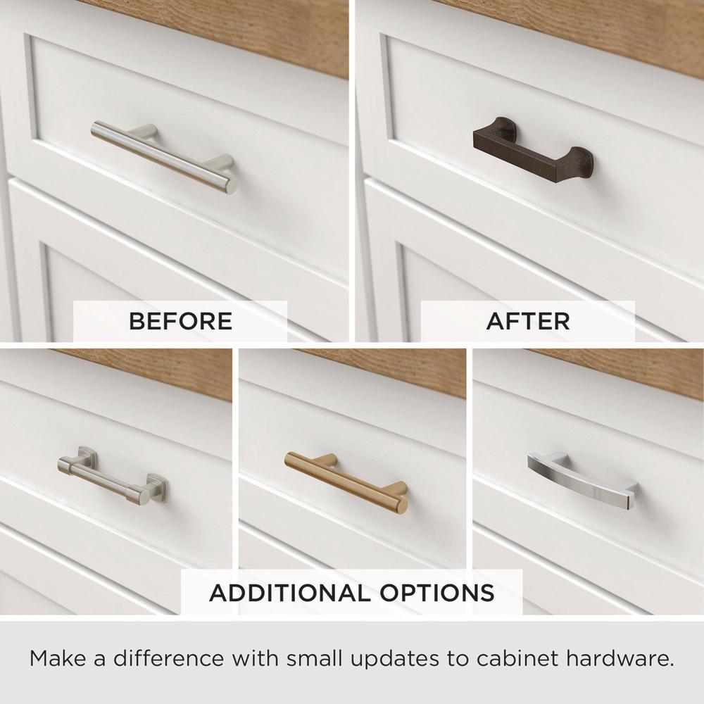 Mission 4-1/4 in. (108mm) Center-to-Center Wrought Iron Bail Drawer Pull - Super Arbor