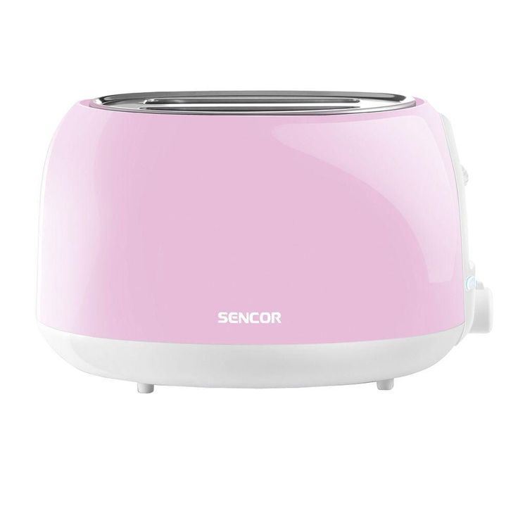 2-Slice Peach Orange Long Slot Toaster