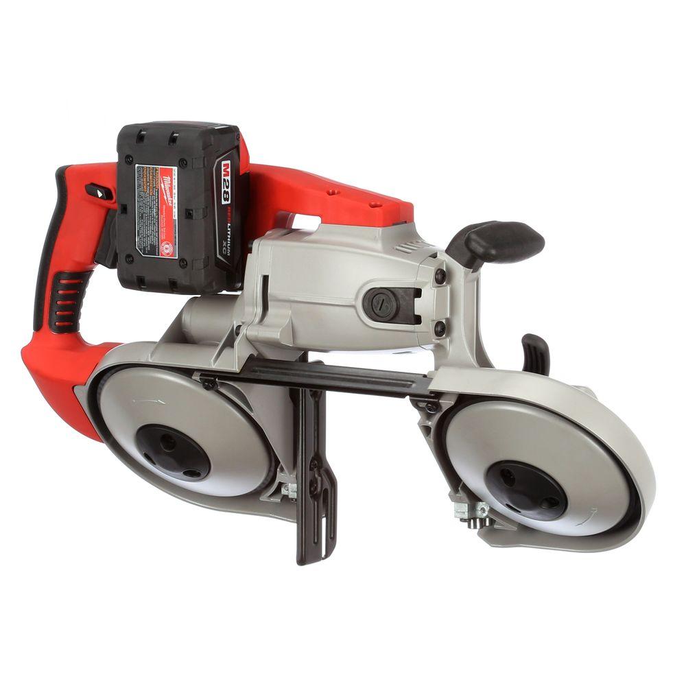 M28 28-Volt Lithium-Ion Cordless Band Saw Kit w/(1) 3.0Ah Battery, Charger, Hard Case - Super Arbor