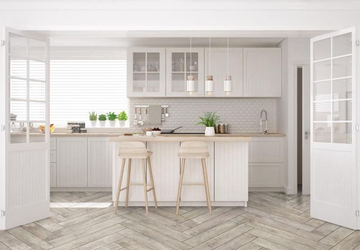 Style Selections Sahalee Natural 8-in x 48-in Glazed Porcelain Wood Look Tile
