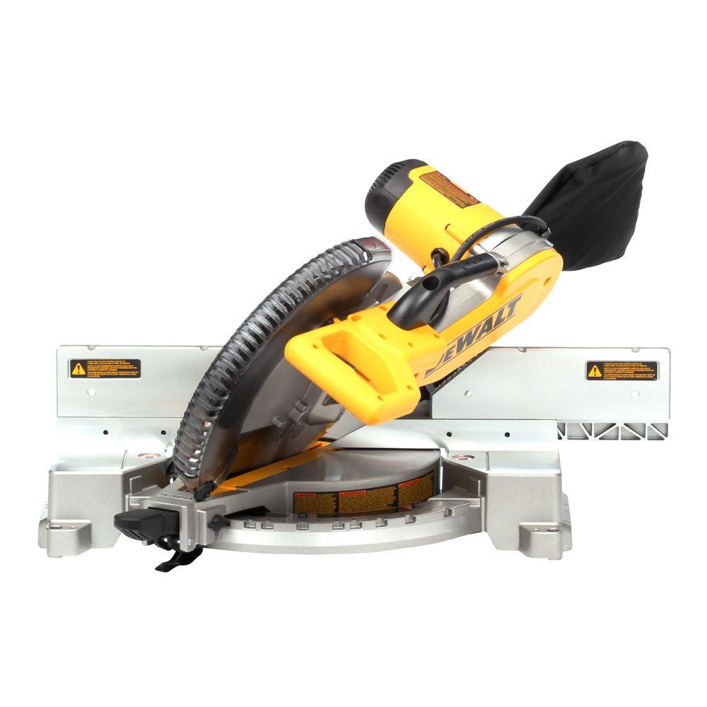 15 Amp Corded 12 in. Double-Bevel Compound Miter Saw