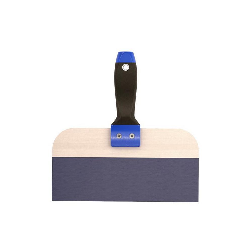 12 in. Blue Steel Tape Knife with Comfort Grip Handle - Super Arbor