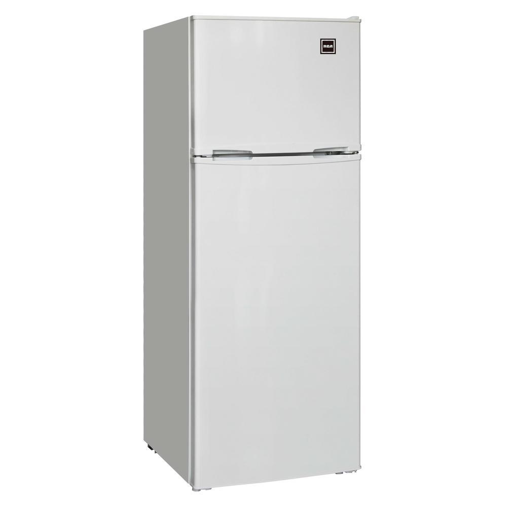 RCA 7.5 cu. ft. Mini Fridge with Stainless Look - Super Arbor