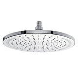 Technolight 1-Pattern 2.5 GPM 11.81 in. Ceiling Mount Round Shower Head with LED Light in Chrome - Super Arbor