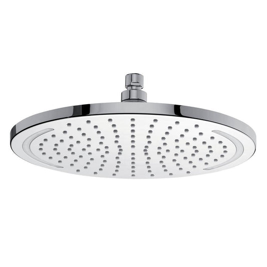 Technolight 1-Pattern 2.5 GPM 11.81 in. Ceiling Mount Round Shower Head with LED Light in Chrome - Super Arbor