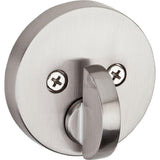 Uptown Satin Nickel Single Cylinder Deadbolt featuring SmartKey Security with Microban Antimicrobial Technology - Super Arbor