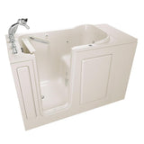 Exclusive Series 48 in. x 28 in. Right Hand Walk-In Whirlpool Tub with Quick Drain in White - Super Arbor