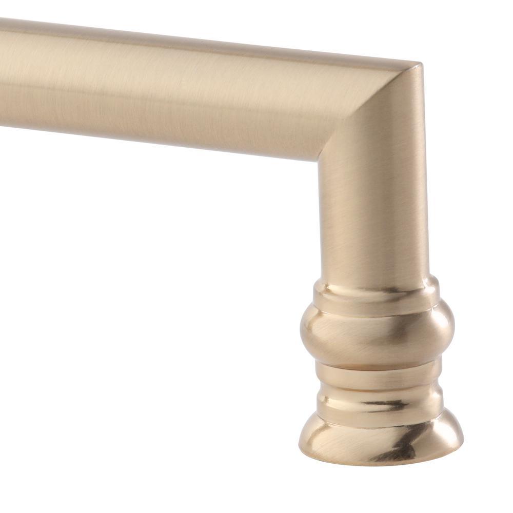 7-9/16 in. (192 mm) Center-to-Center Champagne Bronze Traditional Drawer Pull - Super Arbor