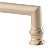 7-9/16 in. (192 mm) Center-to-Center Champagne Bronze Traditional Drawer Pull - Super Arbor