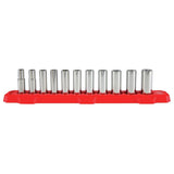 CRAFTSMAN 11-Piece Metric 3/8-in Drive 6-point Deep Socket Set