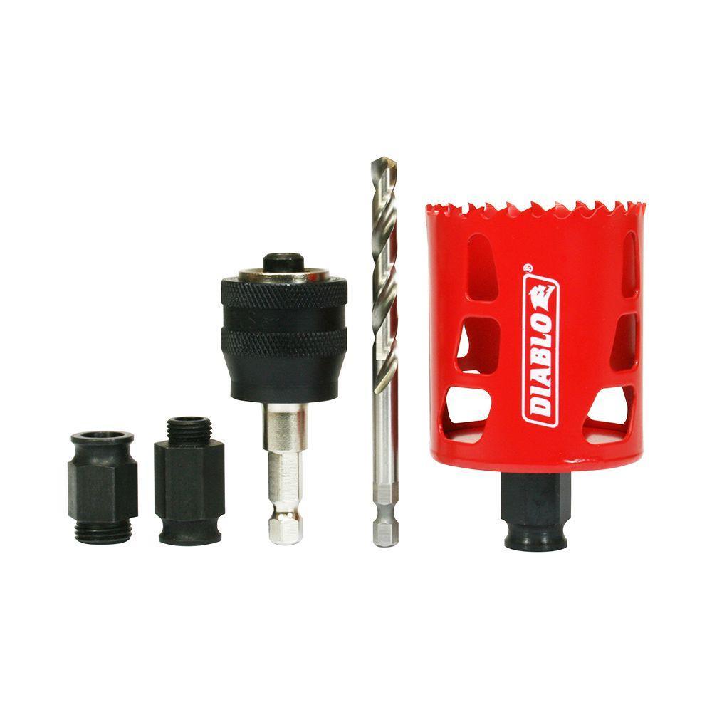 4 in. Bi-Metal Hole Saw with SnapLock Plus Mandrel System - Super Arbor