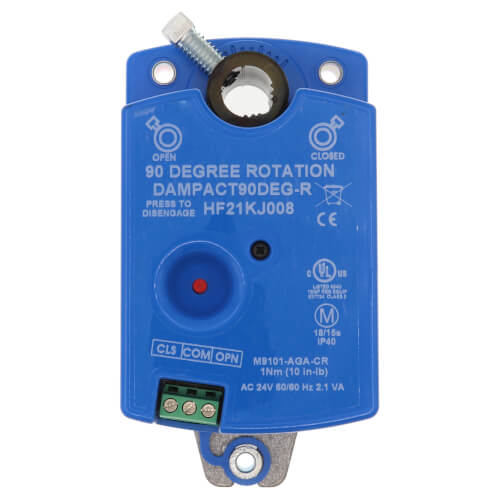 Carrier DAMPACT90DEG-R hvac replacement part - front view (Product Type: Hvac Replacement Part)