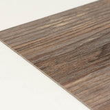 FloorPops Knotting Hill 12 in. W x 12 in. L Peel and Stick Floor Vinyl Tiles, Dark Brown Wood Look (20 Tiles, 20 sq. ft./Case)
