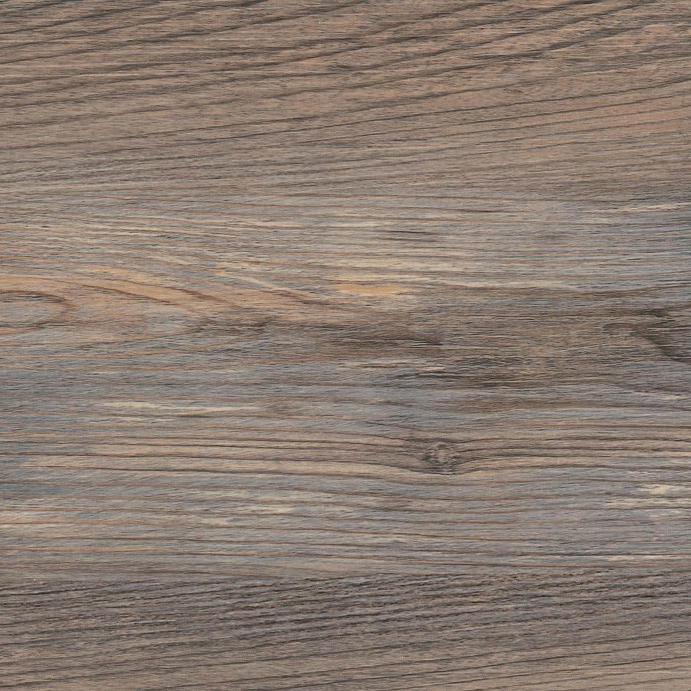 FloorPops Knotting Hill 12 in. W x 12 in. L Peel and Stick Floor Vinyl Tiles, Dark Brown Wood Look (20 Tiles, 20 sq. ft./Case)