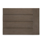 TimberTech Composite Prime+ 1 in. x 6 in. x 1 ft. Grooved Dark Cocoa Composite Sample (Actual: 0.94 in. x 5.36 in. x 1 ft)