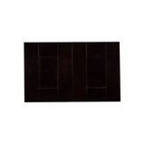 LIFEART CABINETRY Anchester Assembled 30 in. x 15 in. x 12 in. Wall Cabinet with 2 Doors No Shelf in Dark Espresso