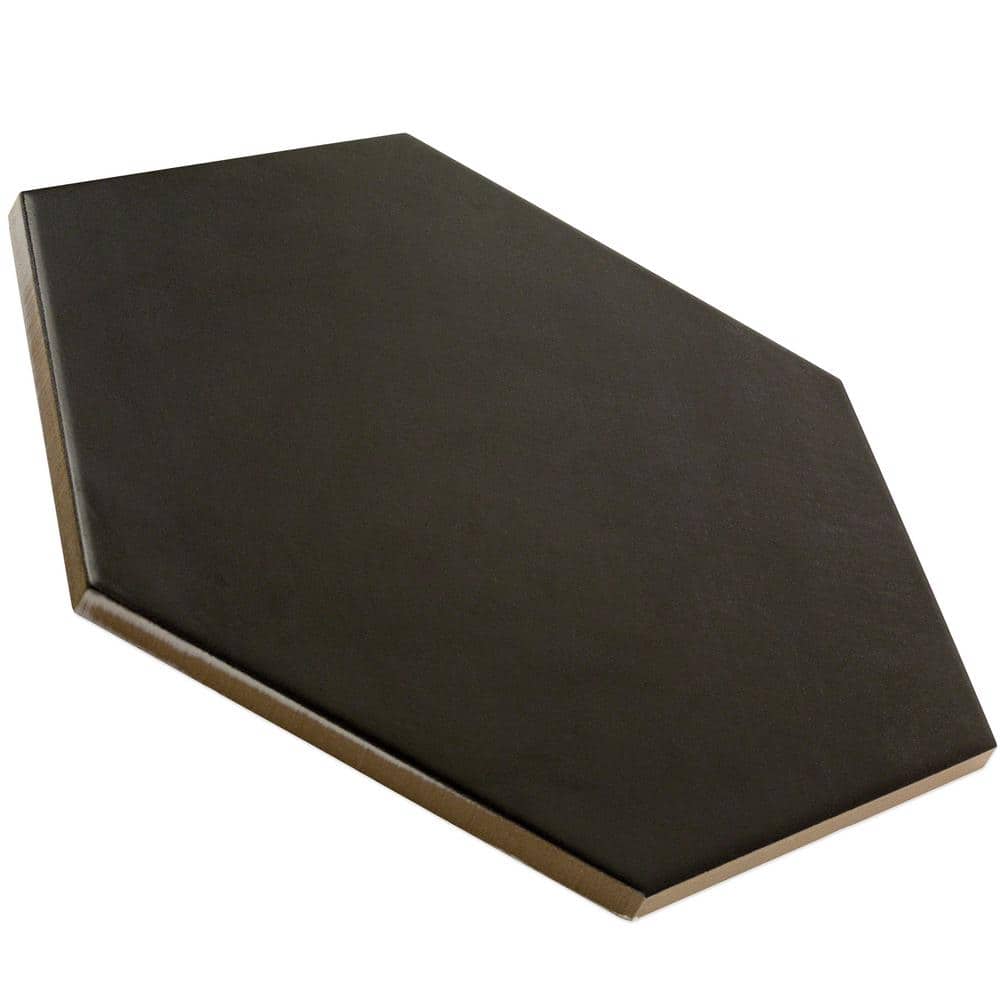 Ivy Hill Tile Langston Dark Gray 9.875 in. x 11.375 in. x 10mm Matte Porcelain Floor and Wall Tile (18 pieces / 10.76 sq. ft. / box)