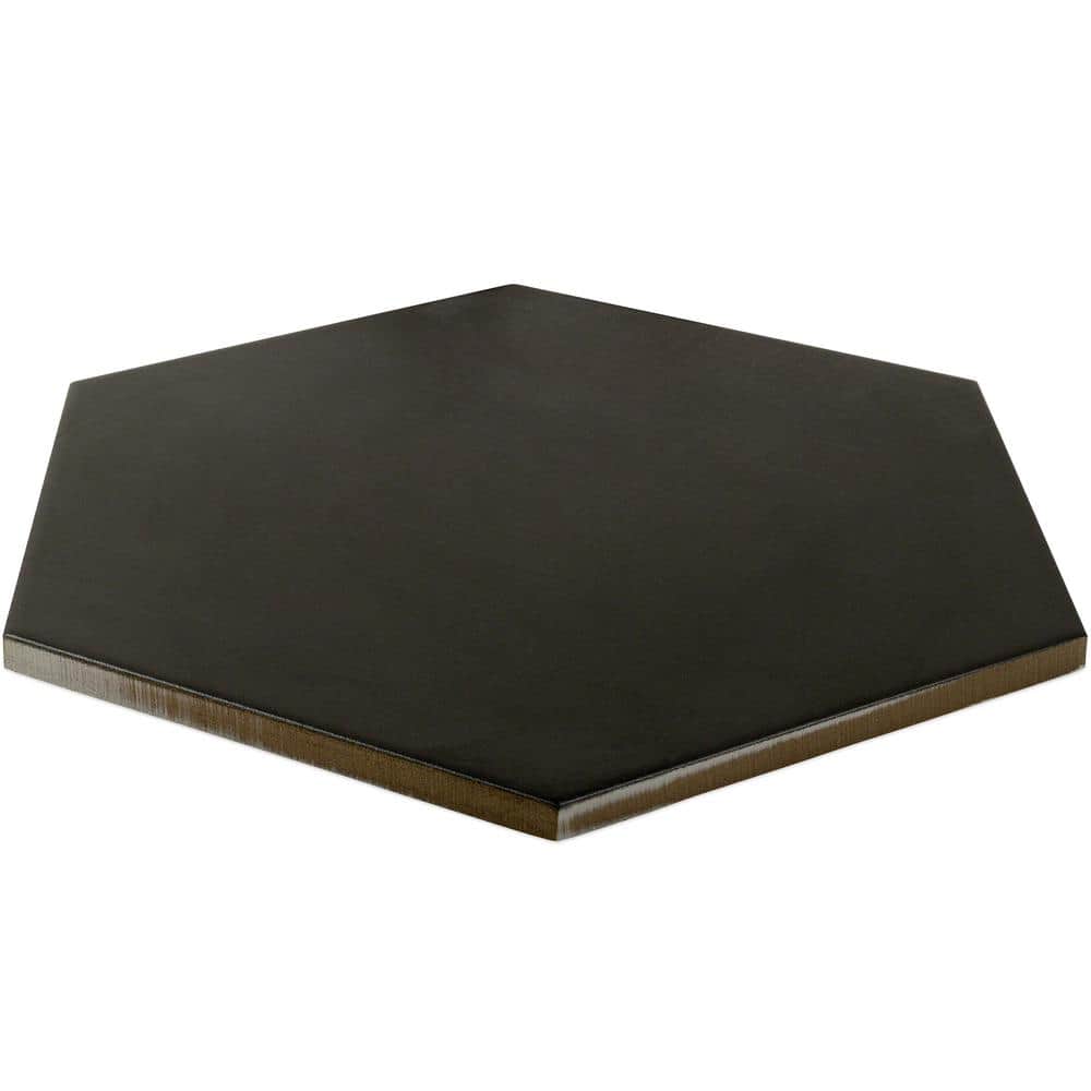 Ivy Hill Tile Langston Dark Gray 9.875 in. x 11.375 in. x 10mm Matte Porcelain Floor and Wall Tile (18 pieces / 10.76 sq. ft. / box)