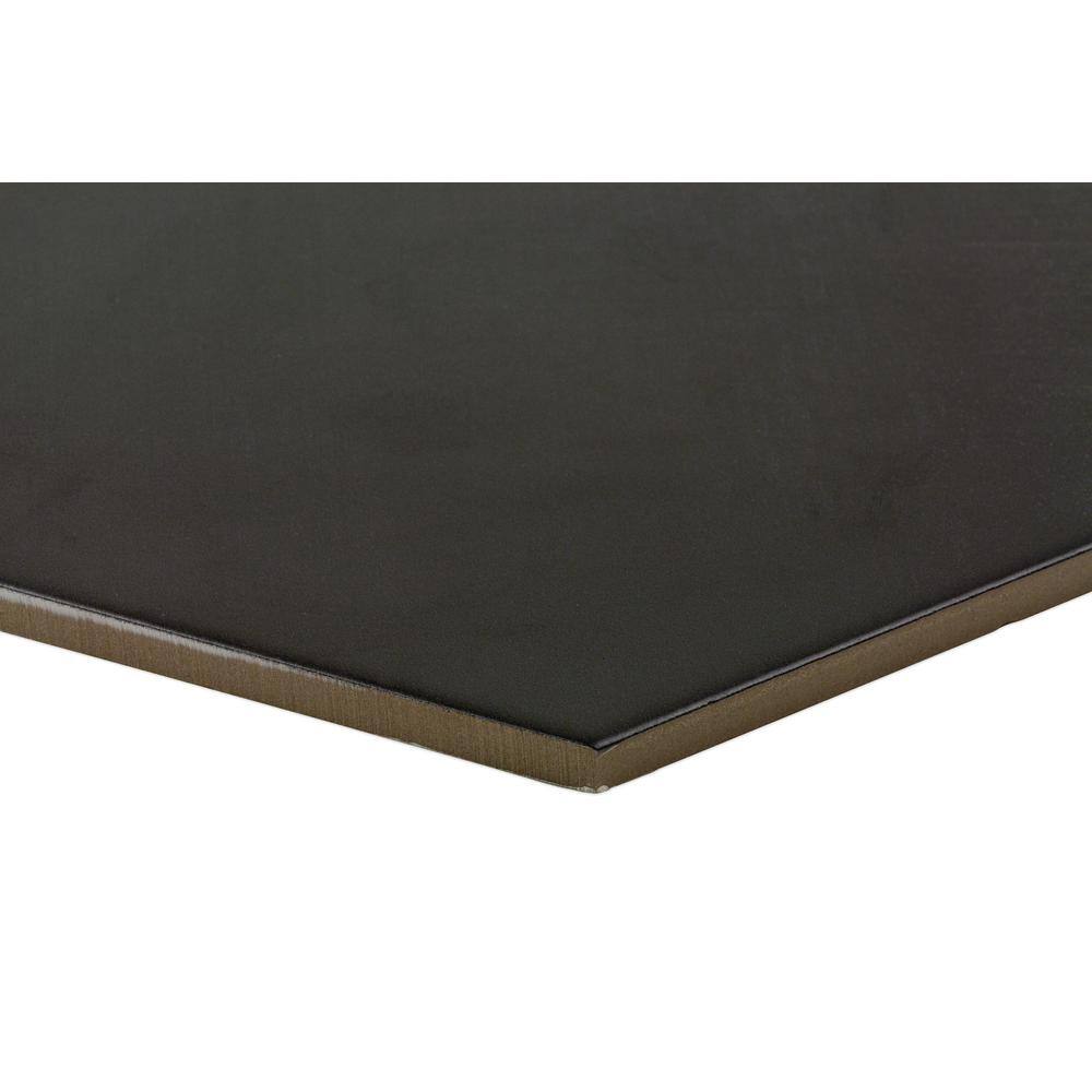 Ivy Hill Tile Langston Dark Gray 9.875 in. x 11.375 in. x 10mm Matte Porcelain Floor and Wall Tile (18 Pieces, 10.76 sq. ft. per Box)