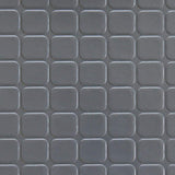 Rubber-Cal "Block-Grip" 4 ft. x 14 ft. Dark Gray Commercial PVC Flooring