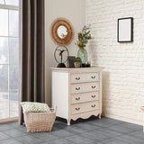 Karl home 0.98 ft. x 0.98 ft. Composite Deck Tile in Gray (27 Per Case)