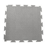Rubber-Cal Terra-Flex 1/4 in. x 24 in. x 24 in. Dark Gray Interlocking Flooring (10-Pack, 40 sq. ft.)