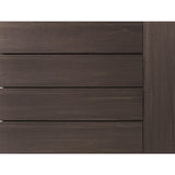 TimberTech Advanced PVC Vintage 1 in. x 6 in. x 1 ft. Square Dark Hickory PVC Sample (Actual: 1 in. x 5 1/2 in. x 1 ft)