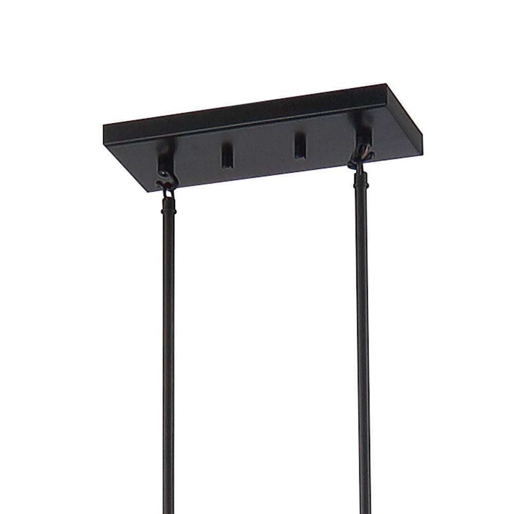 Vanity Art Amiens 5-Light Darkwood/Black Linear Pendant