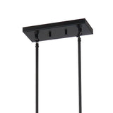 Vanity Art Amiens 5-Light Darkwood/Black Linear Pendant