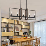 Vanity Art Amiens 5-Light Darkwood/Black Linear Pendant