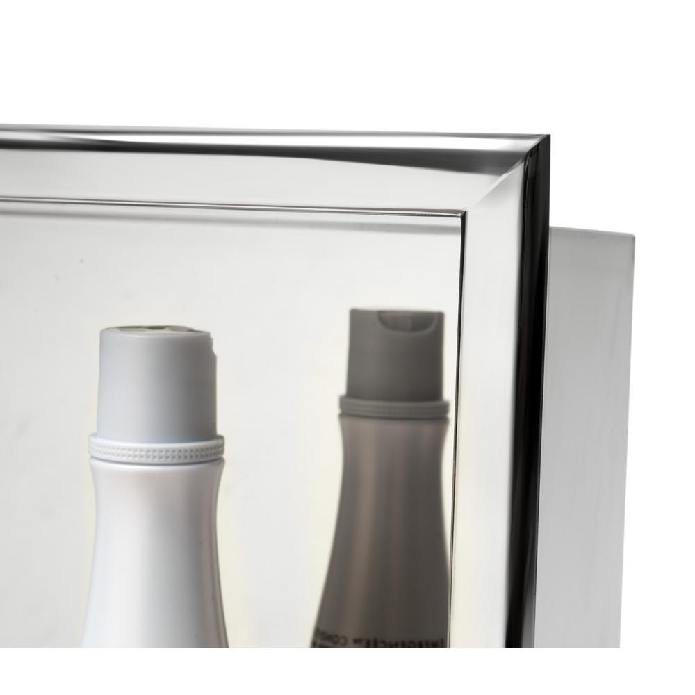 24 in. x 12 in. x 4 in. Niche in Polished Stainless Steel - Super Arbor