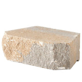 4 in. x 11.75 in. x 6.75 in. Pewter Concrete Retaining Wall Block - Super Arbor