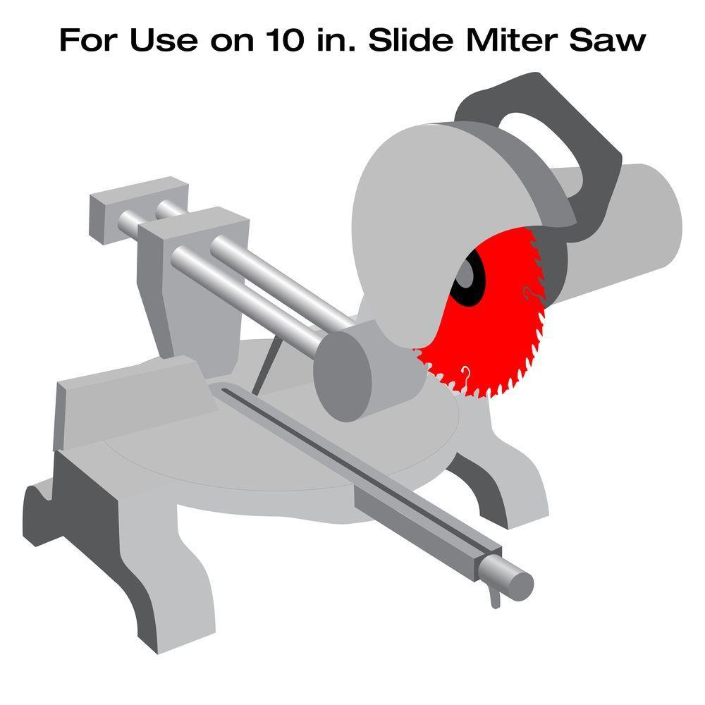 10 in. x 6-Teeth Polycrystalline Diamond (PCD) Tipped James Hardie/Fiber Cement Saw Blade - Super Arbor
