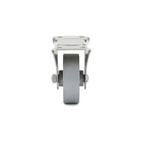 4-1/32 in. Metal Fixed plate Caster, 247 lb. Load Rating - Super Arbor