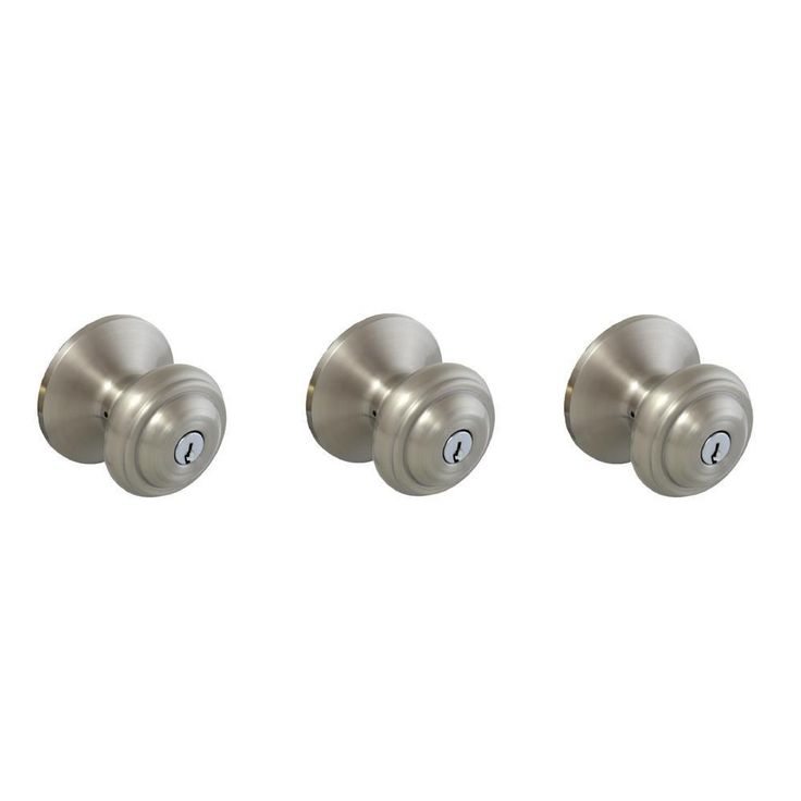 Madrid Matte Black Keyed Entry Door Knob