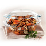 Celebrity 5-Piece Glass Oven/Microwave Bakeware Set.