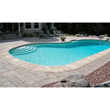 Patio-on-a-Pallet 18 in. x 18 in. Concrete Gray Variegated Traditional Yorkstone Paver (Pallet of 64-Pieces) - Super Arbor