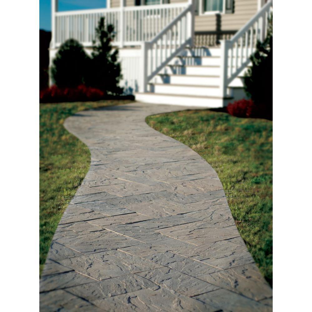 Patio-on-a-Pallet 126 in. x 126 in. Concrete Tan Variegated Kingsmill Yorkstone Paver - Super Arbor