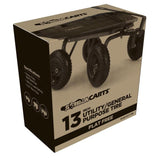 GORILLA CARTS 13 in. No Flat Replacement Tire for Gorilla Carts (2-Pack)