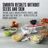 7-Cup 2-Speed White Food Processor Mill