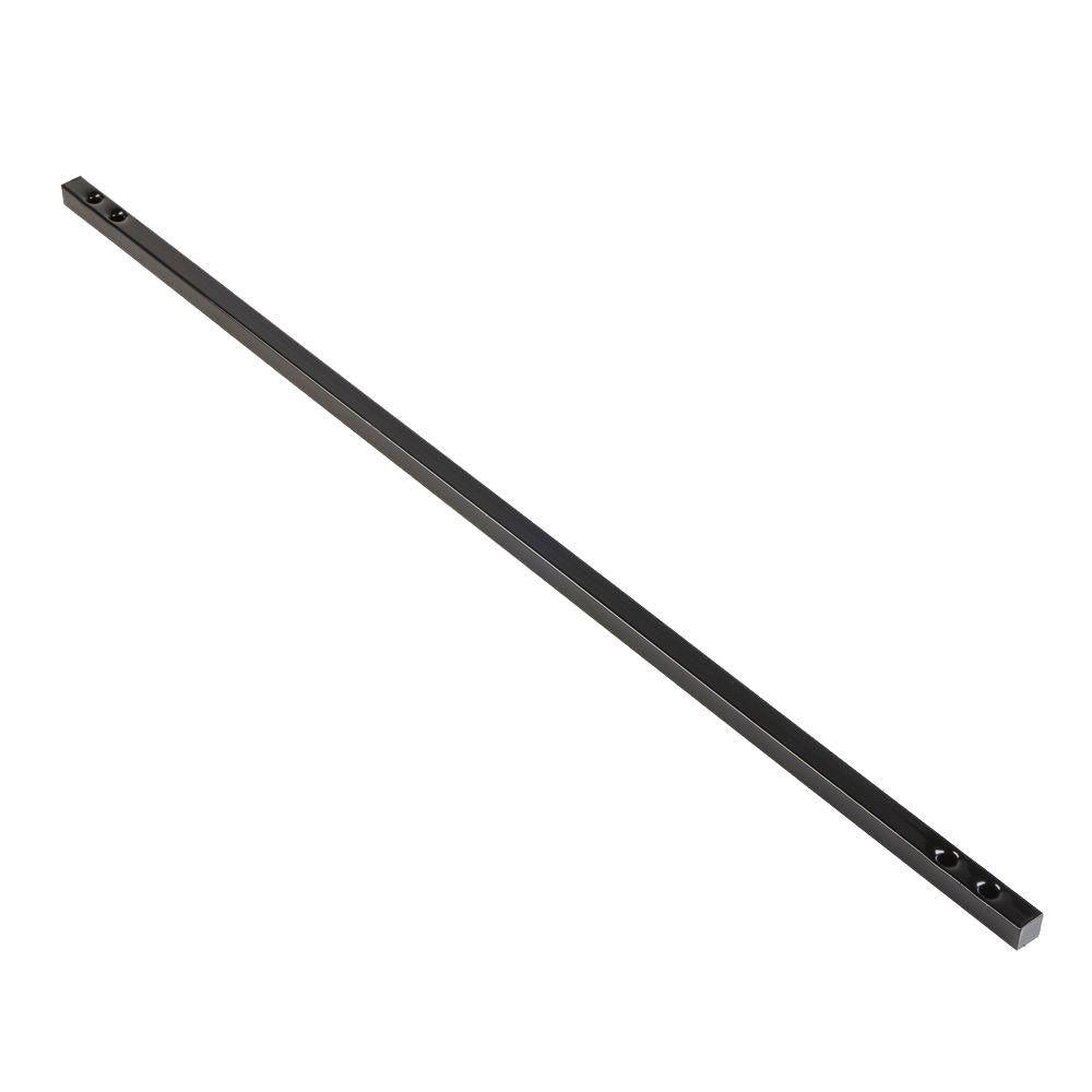31 in. Vintage Square Black Glossy Baluster - Super Arbor