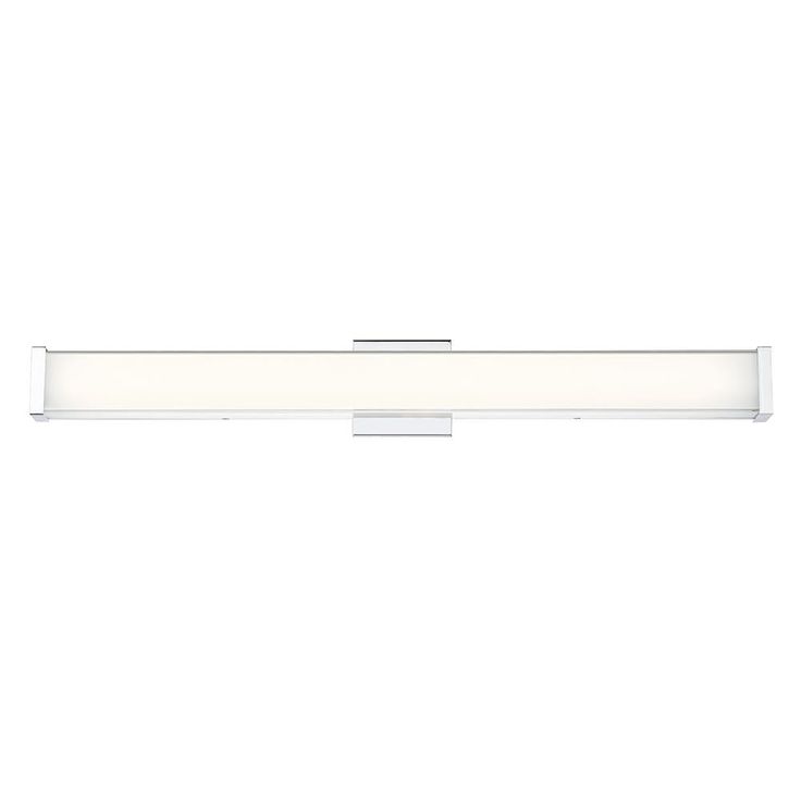200-Watt Equivalence Chrome Integrated LED Bath Light