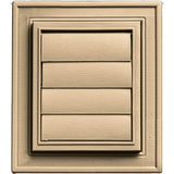 Square Exhaust Siding Vent #045-Sandstone Maple - Super Arbor