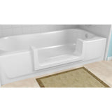 Medium White Step Bathtub Conversion Kit - Super Arbor
