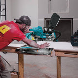 18V X2 LXT Lithium-Ion(36V) Brushless Cordless 10 in. Dual-Bevel Sliding Compound MiterSaw Laser w/BONUS 5.0Ah Batteries