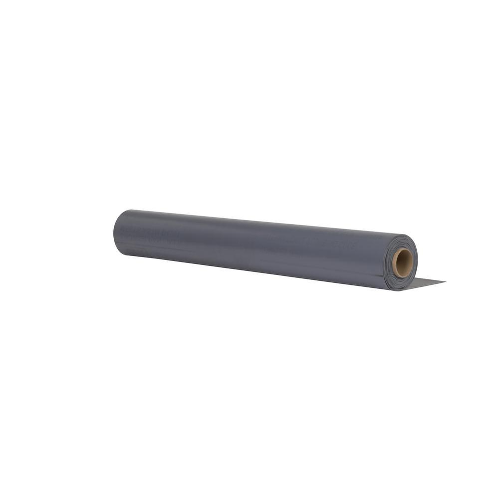 4 ft. x 50 ft. Gray PVC Shower Pan Liner Roll - Super Arbor