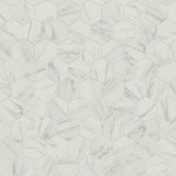 Carrara 10 in. x 12 in. x 6.35mm Ceramic Hexagon Mosaic Floor and Wall Tile (9.72 sq. ft./Case)